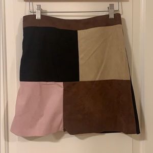 Shein Suede Mini Skirt - Size Small